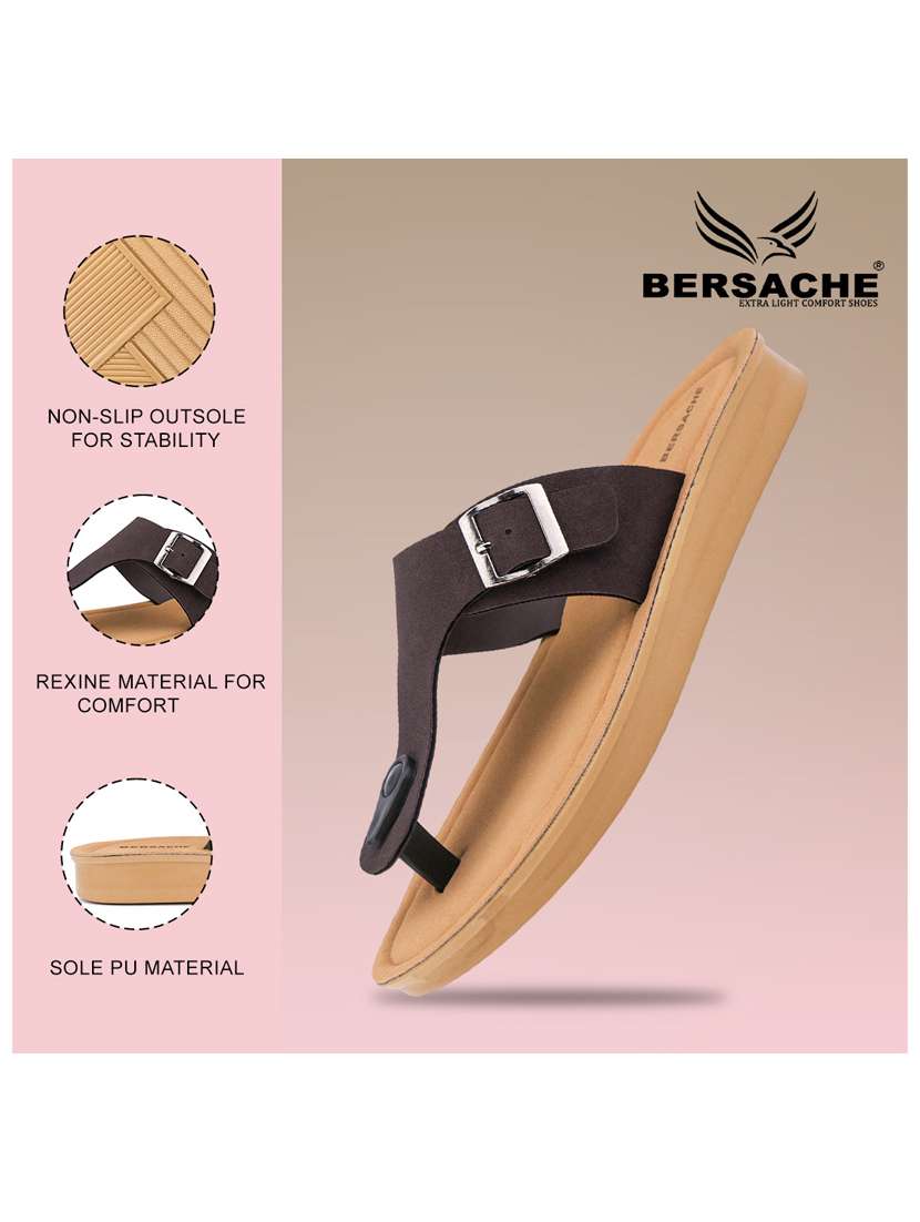 women solid slip on flip flop - 22275576 -  Standard Image - 5