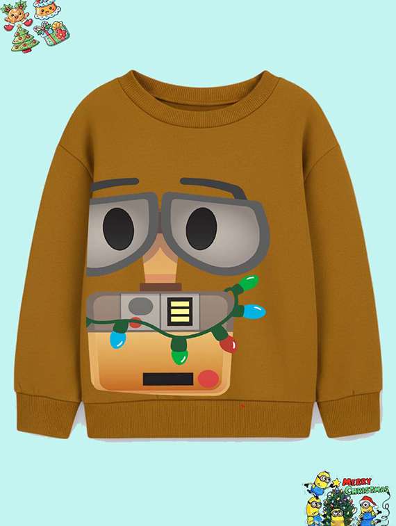 boys printed long sleeve sweatshirt 