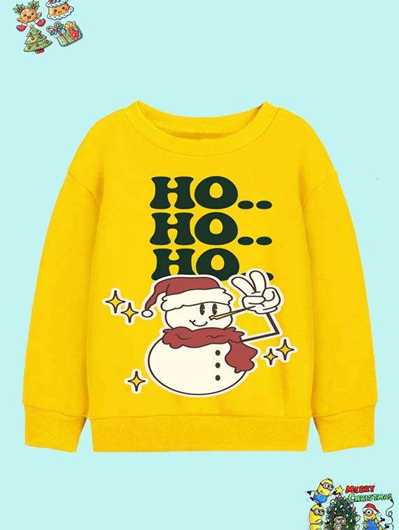 boys printed long sleeve sweatshirt