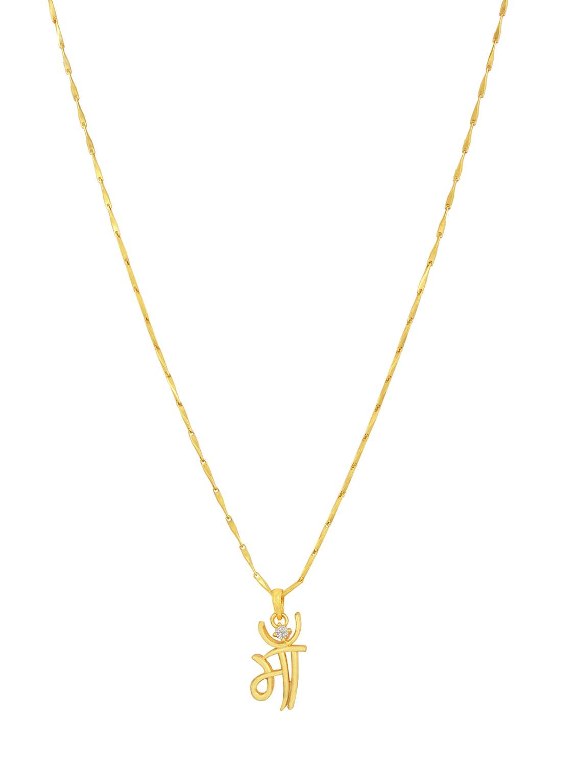 women gold plated pendant