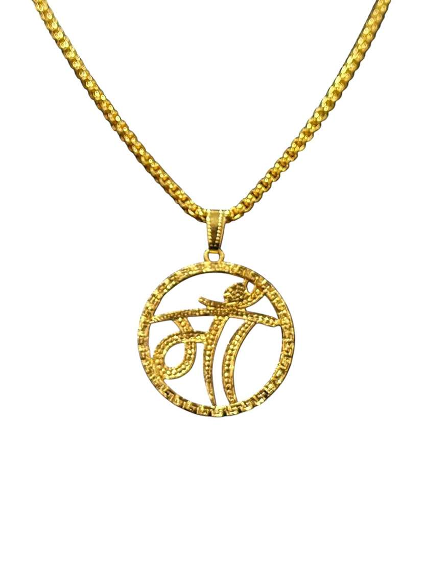 women gold plated pendant