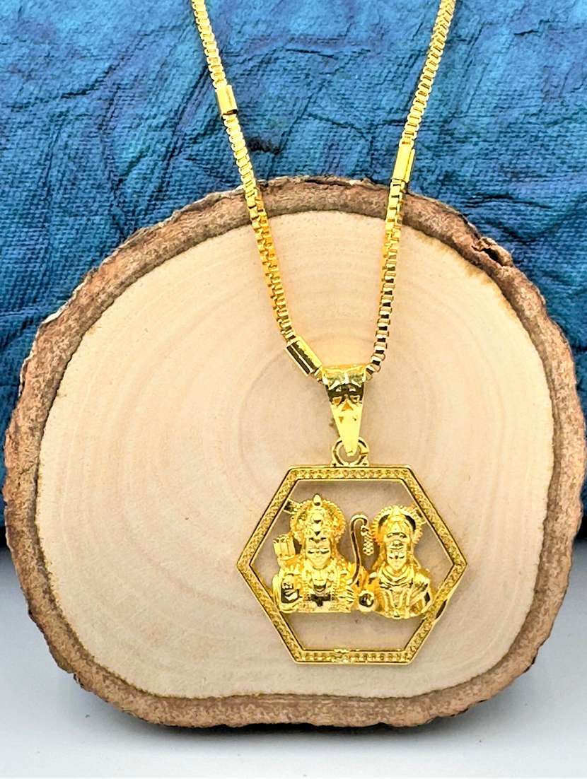women gold plated pendant