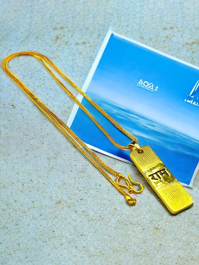 women gold plated pendant