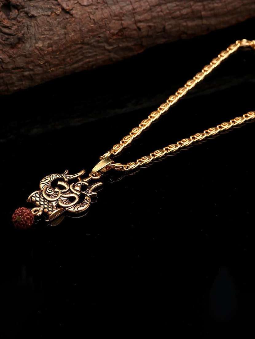 women gold plated pendant