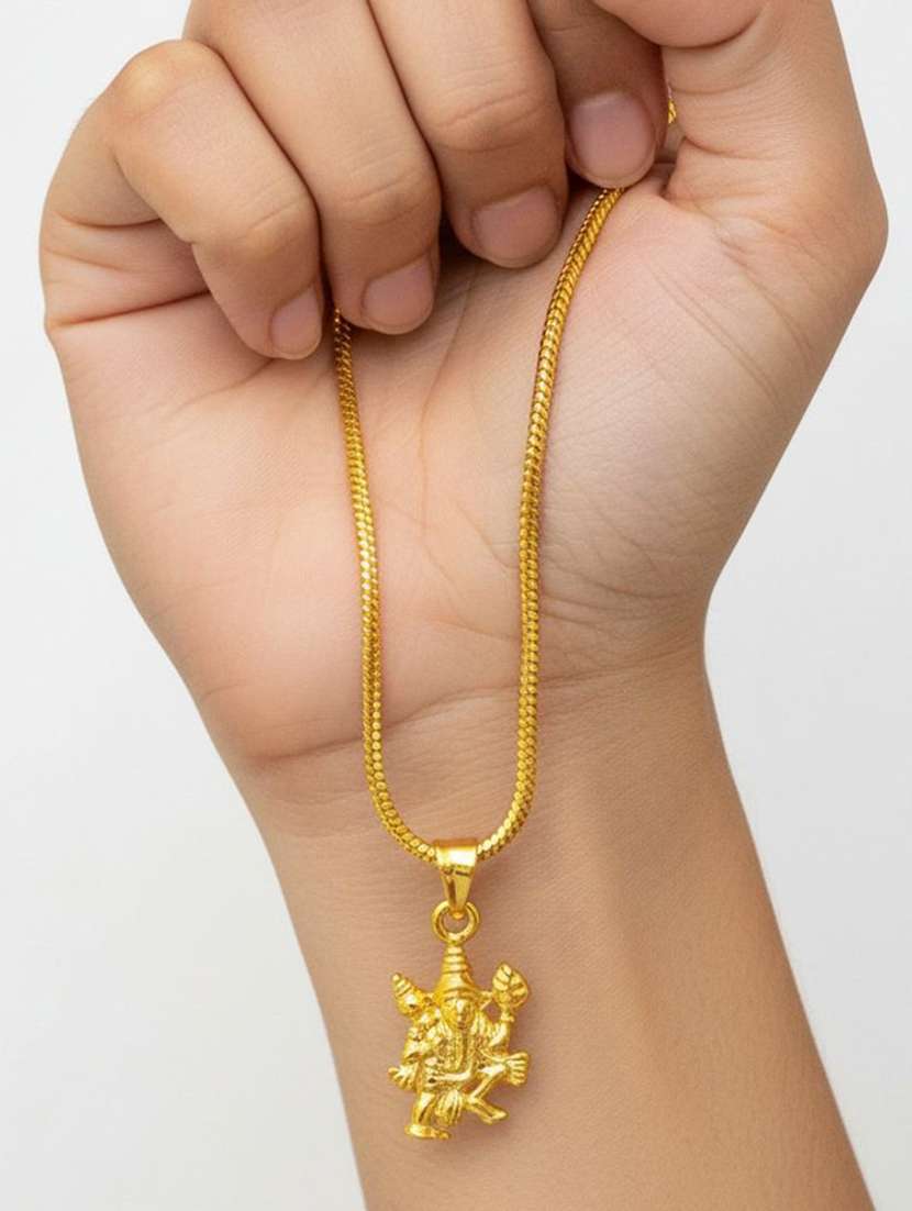 women gold plated pendant - 22276006 -  Standard Image - 3