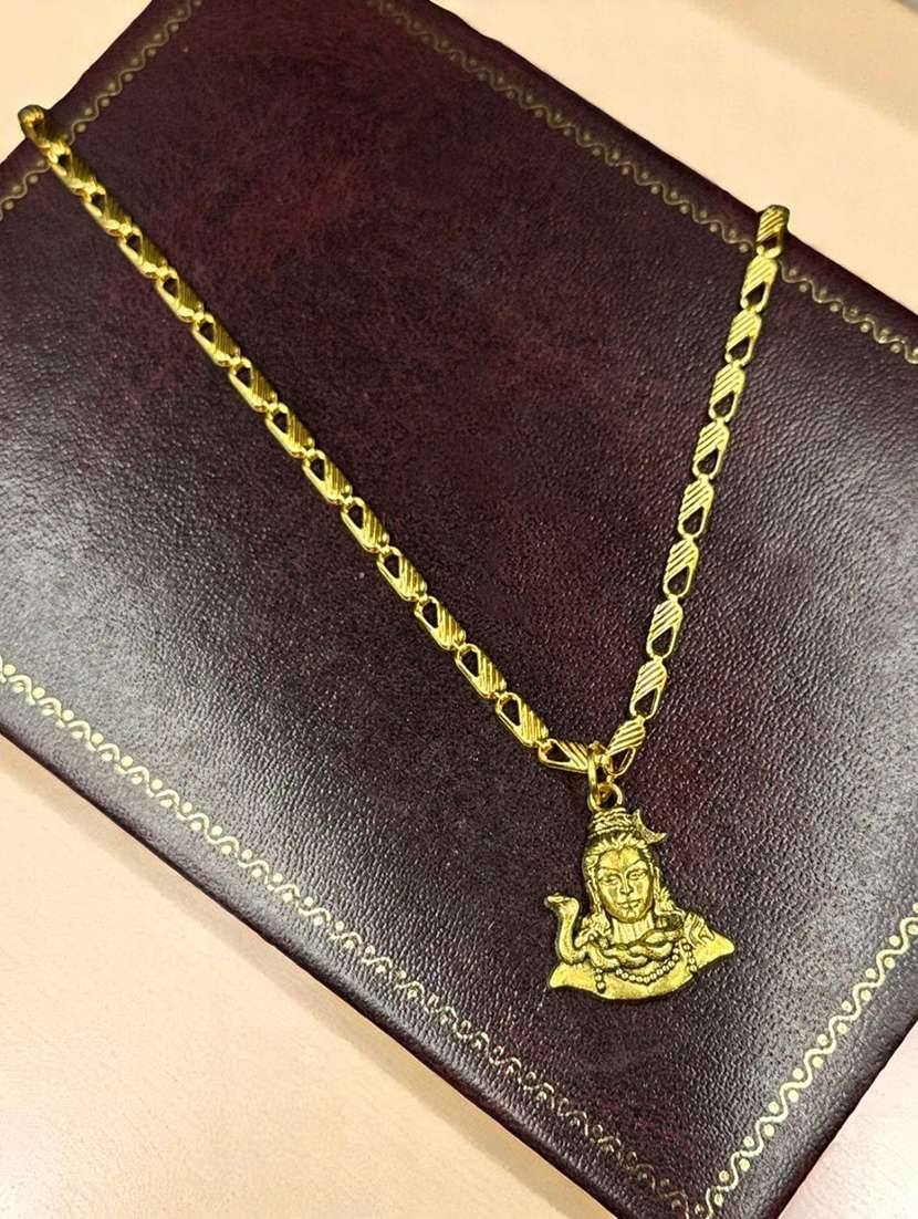 women gold plated pendant