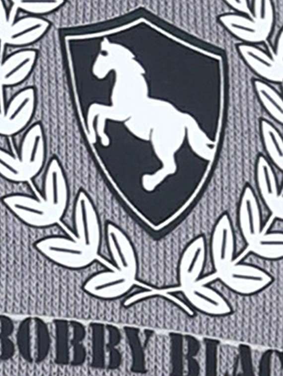 men logo print long sleeve hooded sweatshirt - 22276018 -  Standard Image - 5