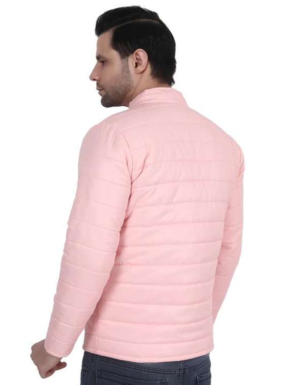 men solid long sleeve puffer jacket - 22276025 -  Standard Image - 3