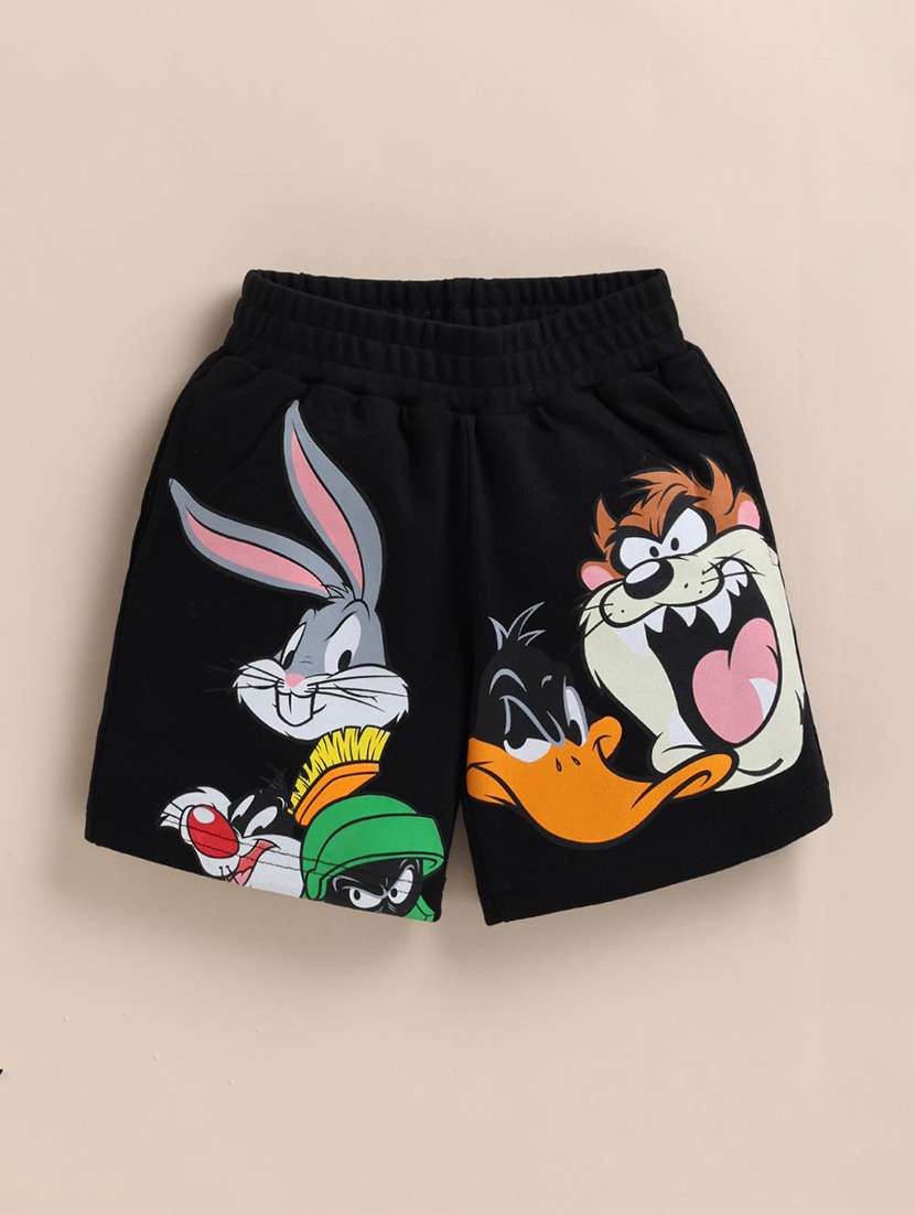 kids printed shorts co-ord set - 22276623 -  Standard Image - 3