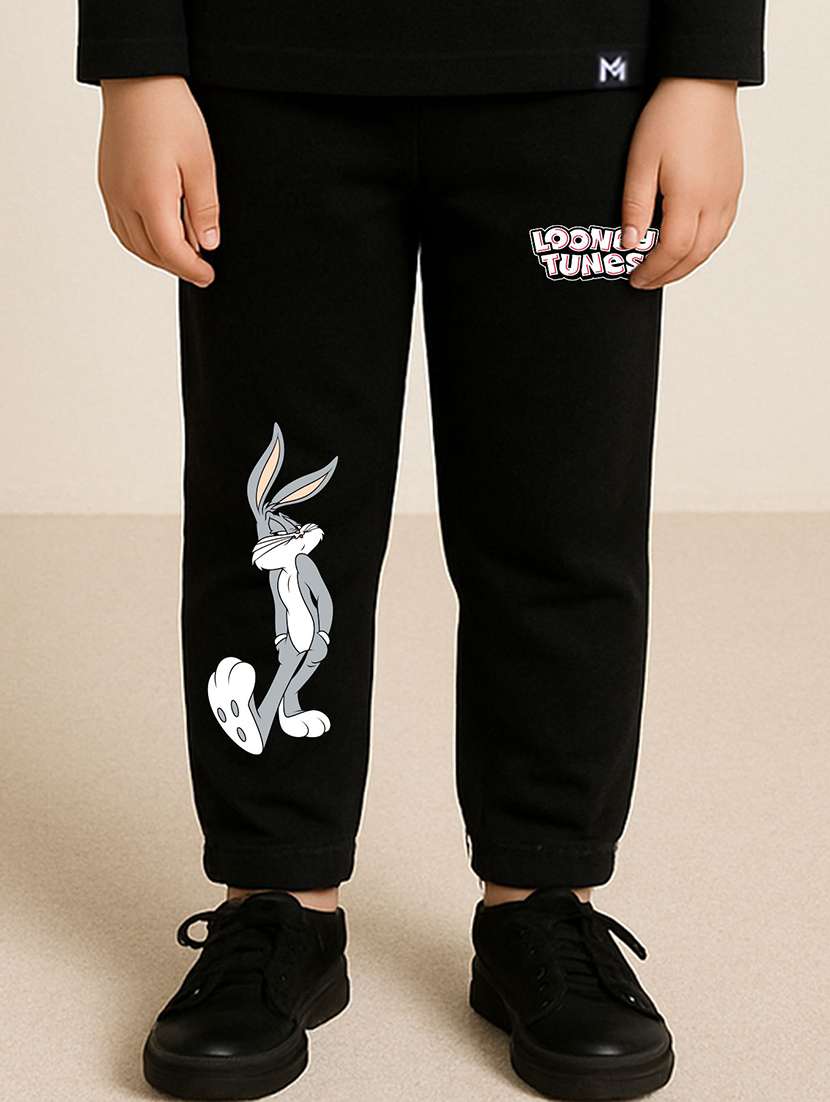 boys printed full length co-ord set - 22276639 -  Standard Image - 3