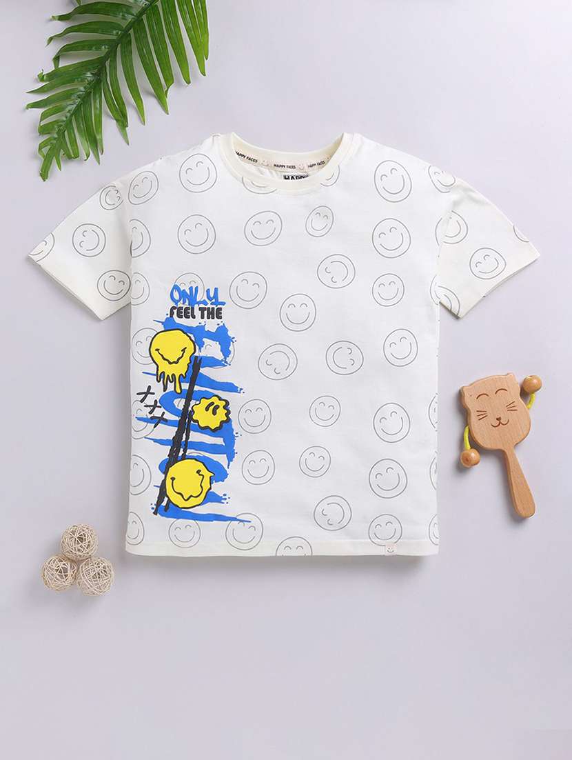 boys printed short sleeve t-shirt