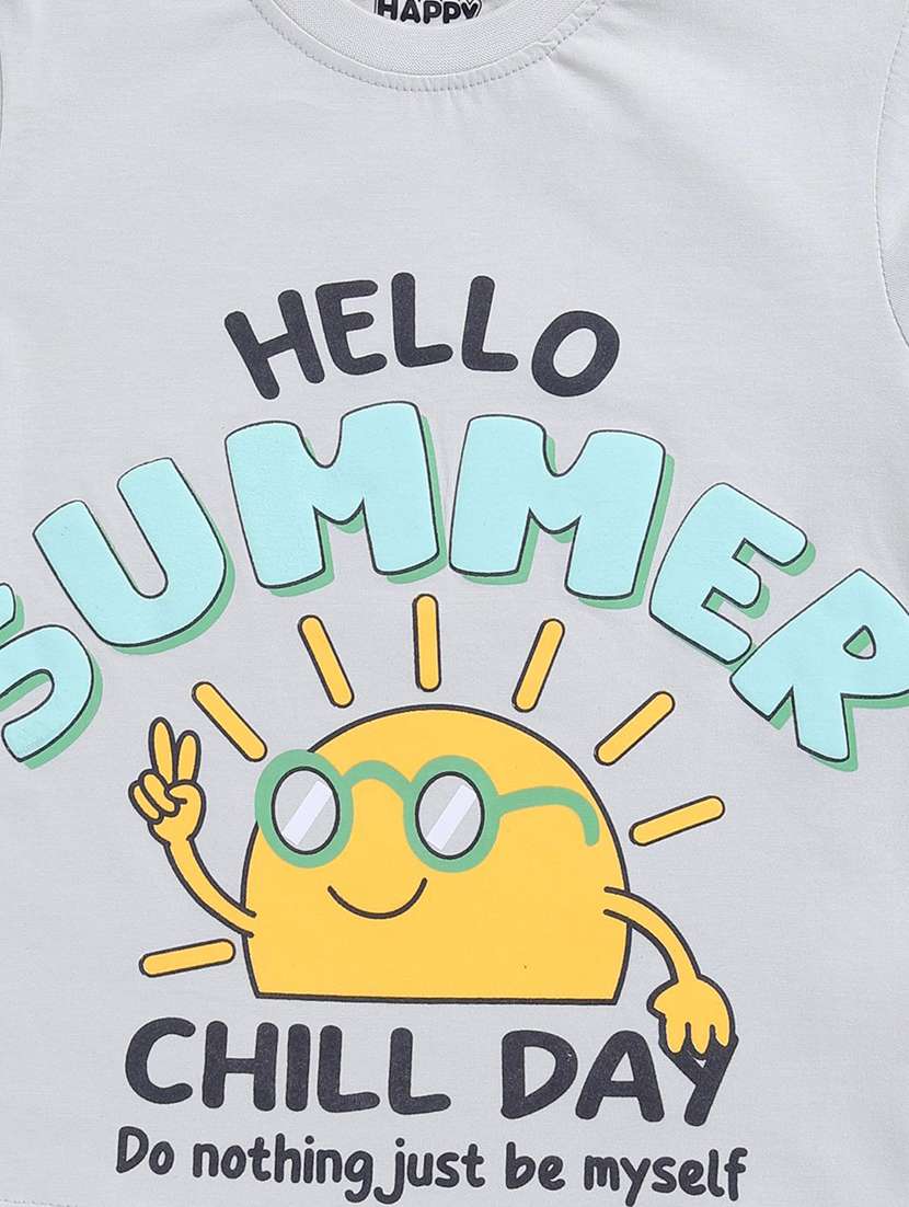 boys printed short sleeve t-shirt - 22276741 -  Standard Image - 3