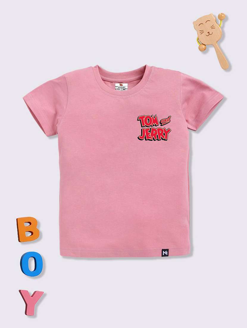 boys printed short sleeve t-shirt