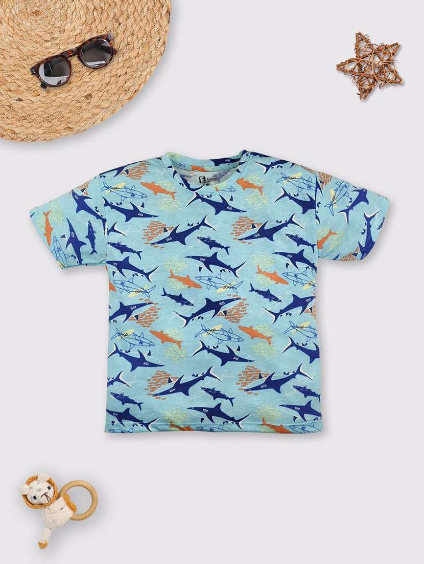 boys printed short sleeve t-shirt