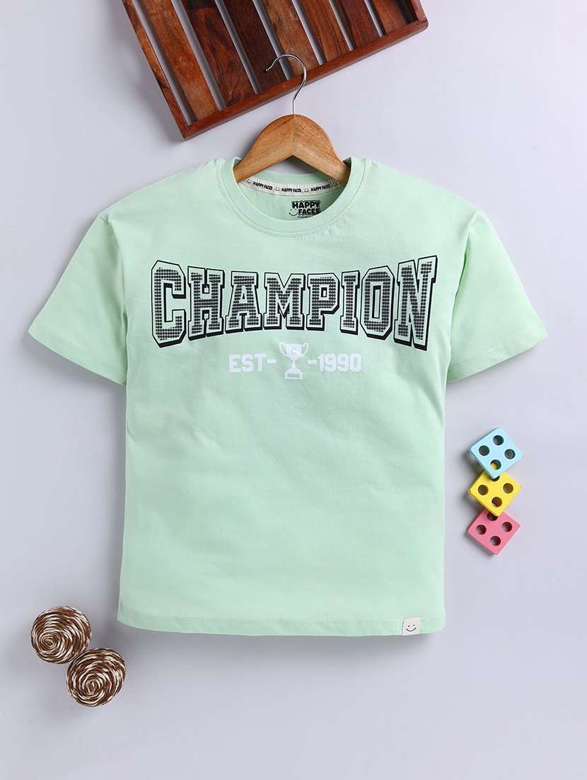 boys printed short sleeve t-shirt