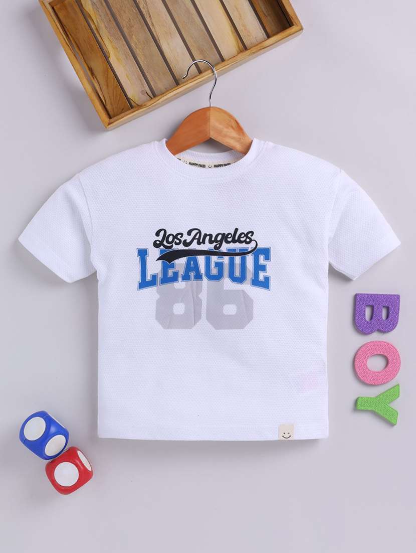 boys printed short sleeve t-shirt