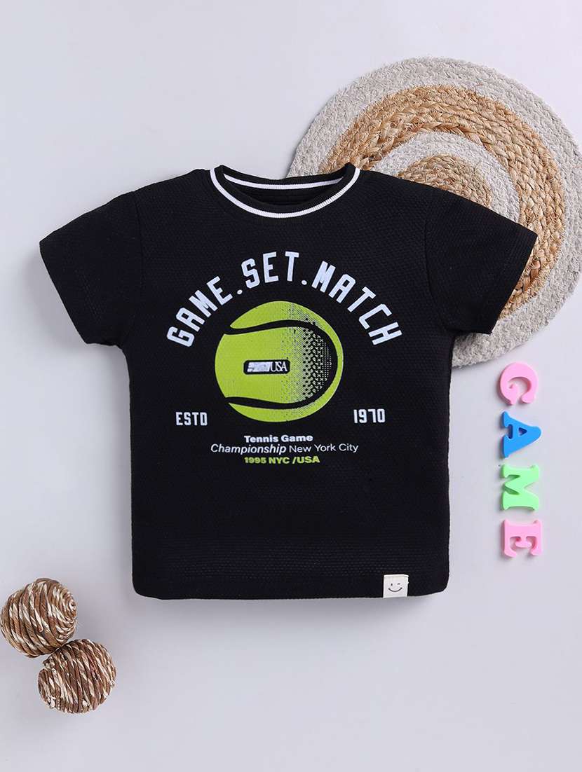 boys printed short sleeve t-shirt