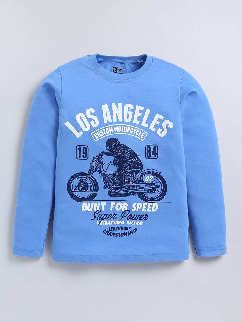 boys pack of 2 printed long sleeve t-shirt - 22276785 -  Standard Image - 3