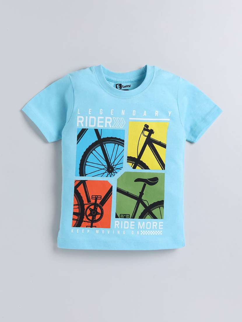 boys pack of 3 printed short sleeve t-shirt - 22276799 -  Standard Image - 3
