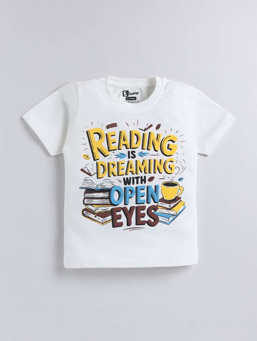 boys pack of 4 printed short sleeve t-shirt - 22276800 -  Standard Image - 3