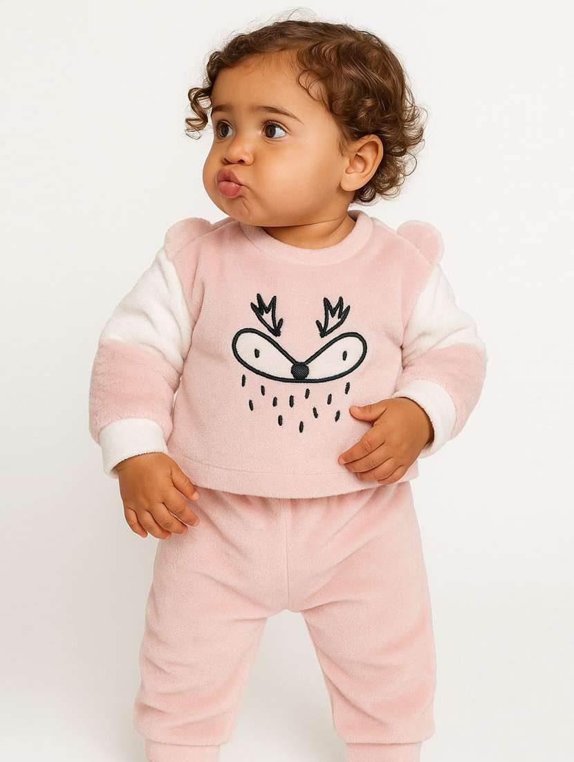 kids printed full length co-ord set