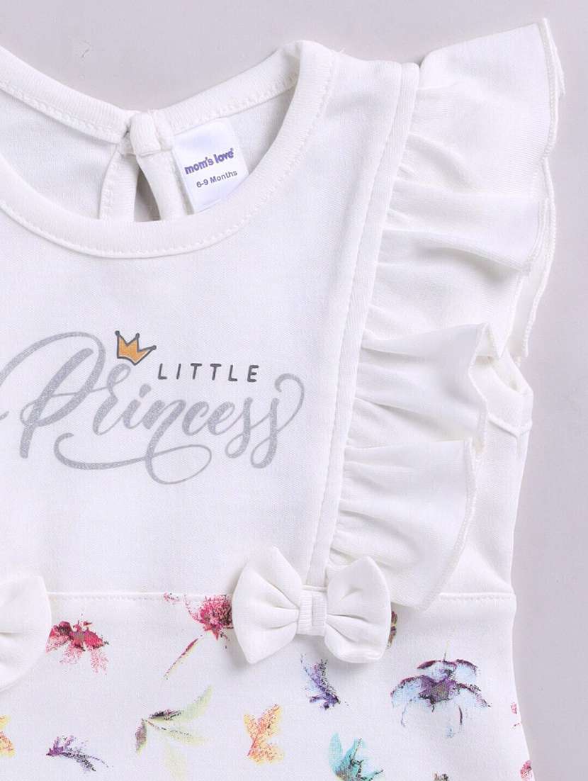 kids printed short sleeve romper - 22276888 -  Standard Image - 3