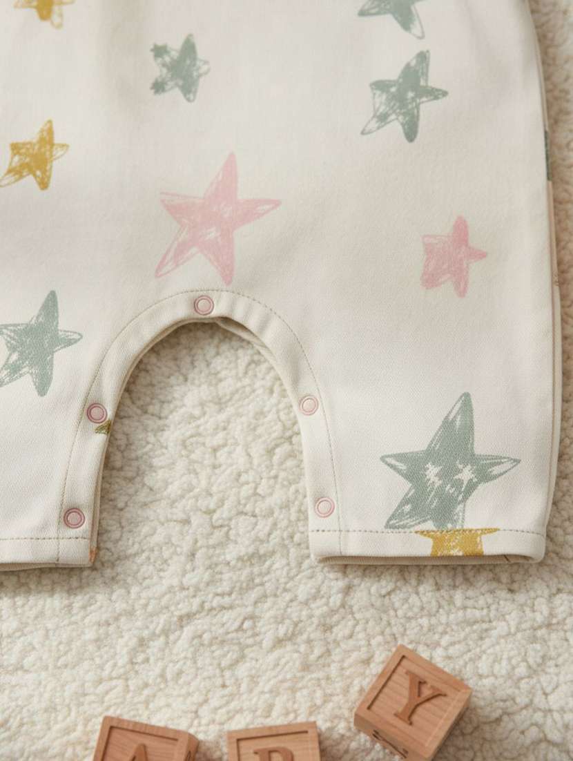 kids printed long sleeve romper  - 22276902 -  Standard Image - 3