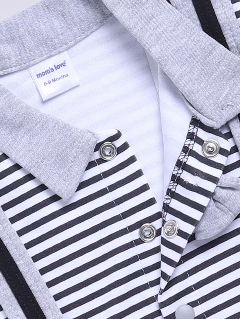 kids printed short sleeve romper - 22276987 -  Standard Image - 3