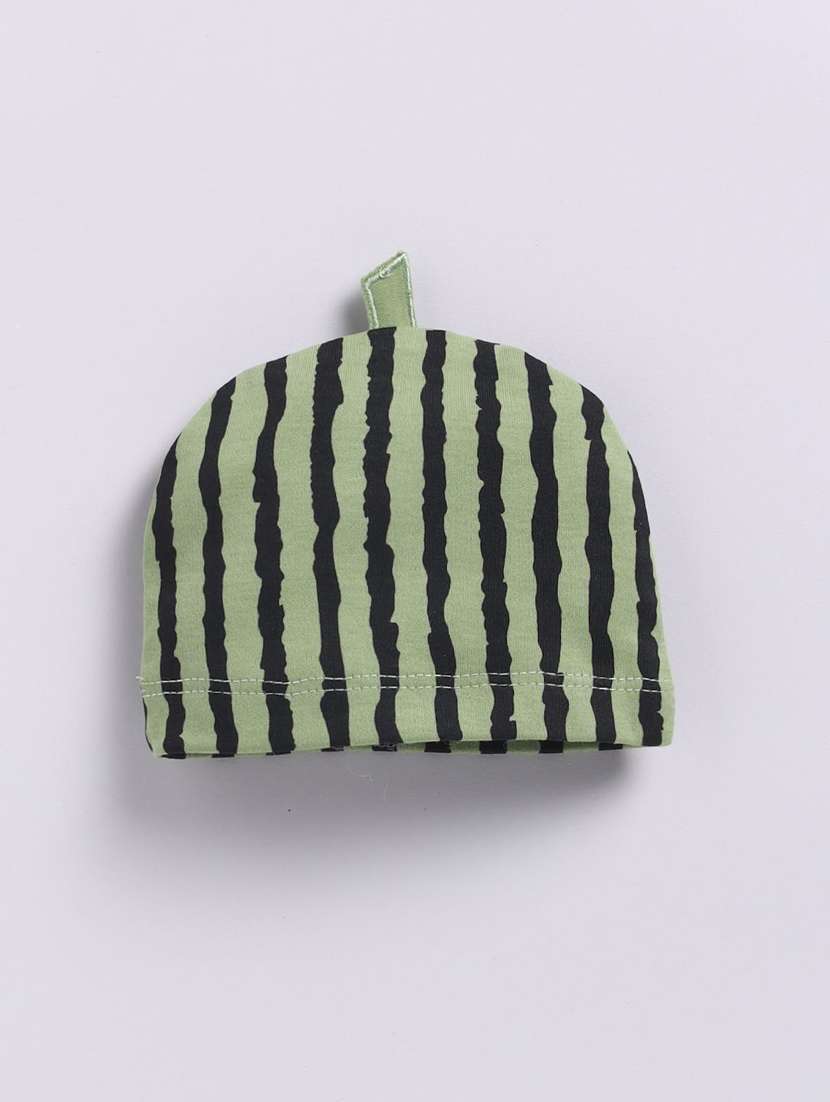 kids printed sleeveless onesies with cap - 22276998 -  Standard Image - 3