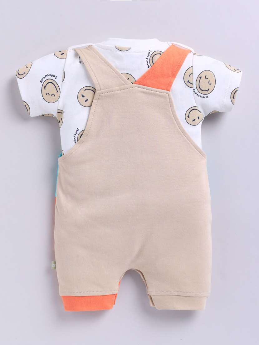 kids printed short sleeve romper - 22277001 -  Standard Image - 3