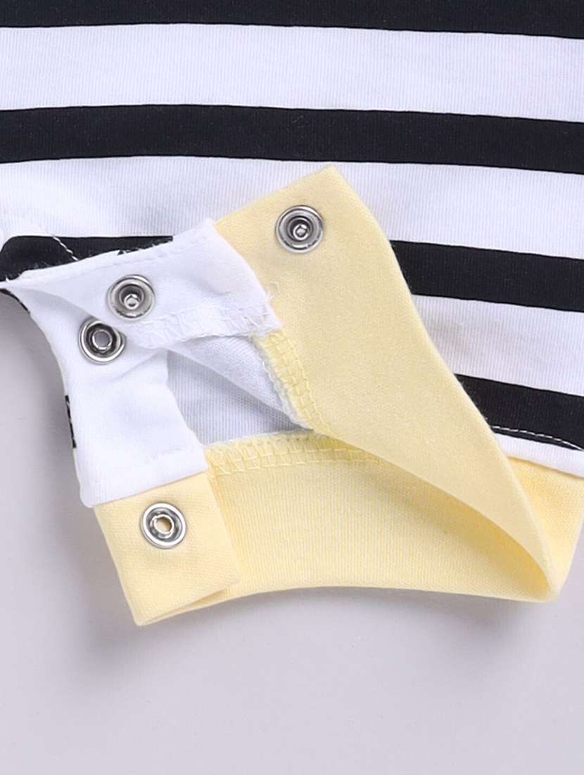 kids printed short sleeve romper - 22277004 -  Standard Image - 3