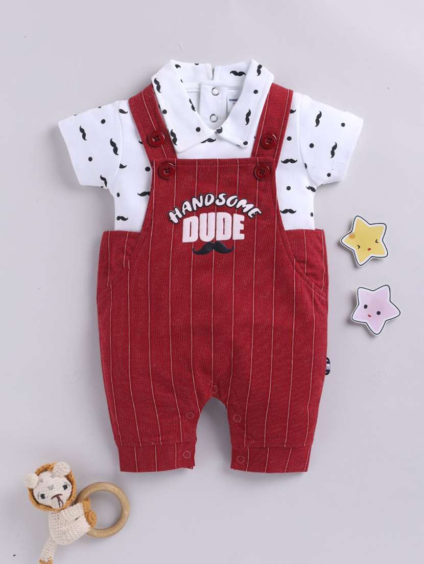 kids printed short sleeve romper