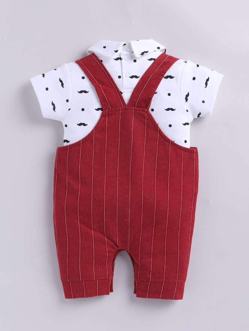 kids printed short sleeve romper - 22277017 -  Standard Image - 3