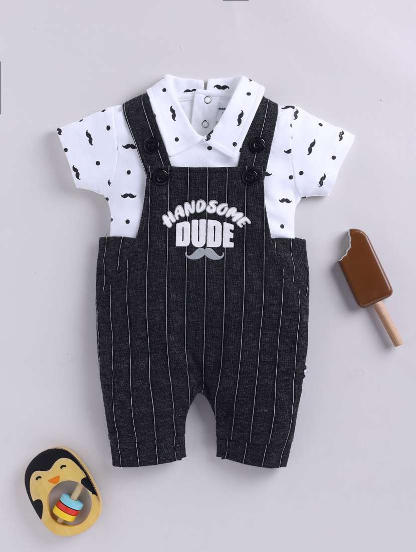 kids printed short sleeve romper