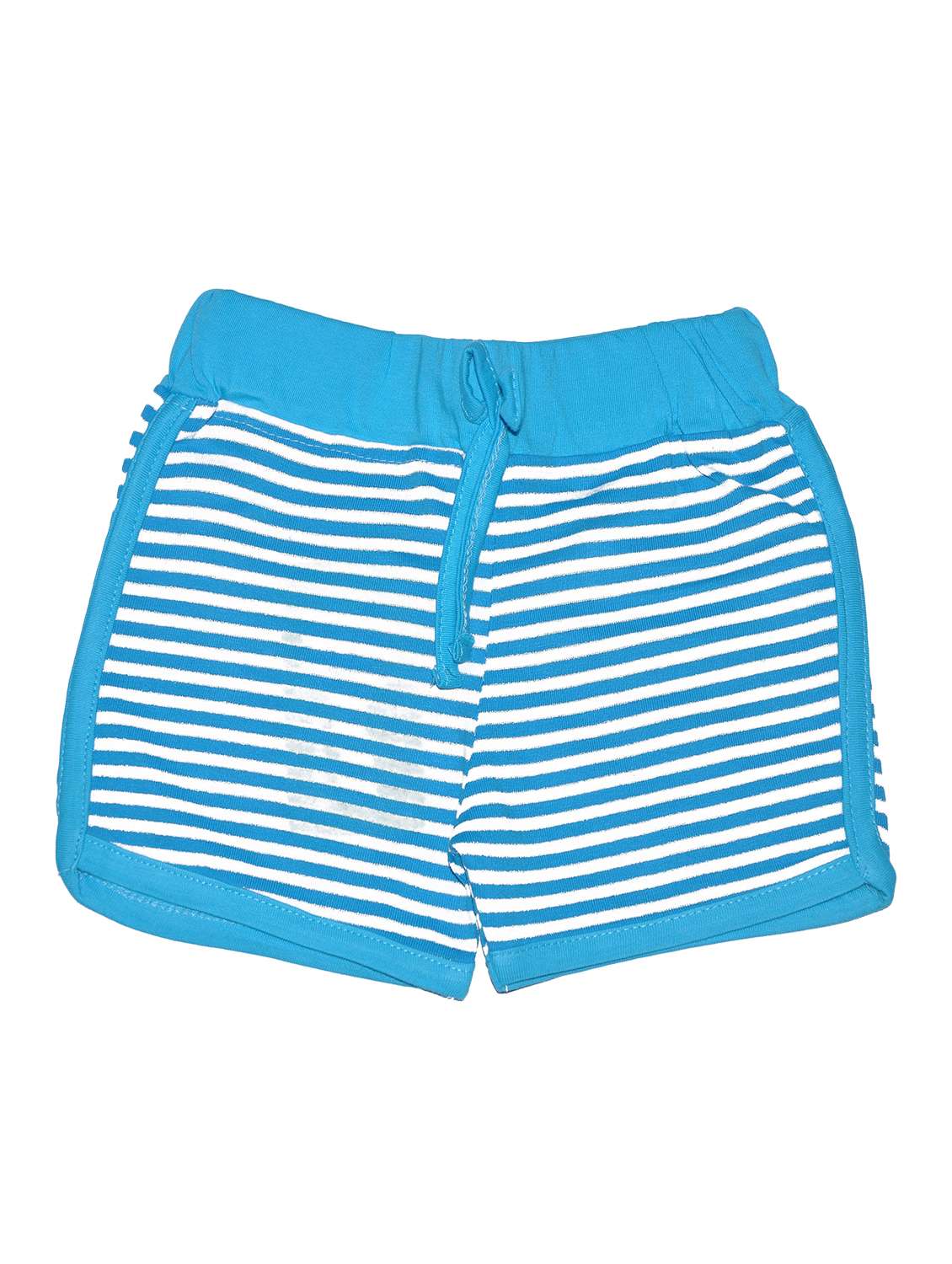 girls striped mid rise shorts