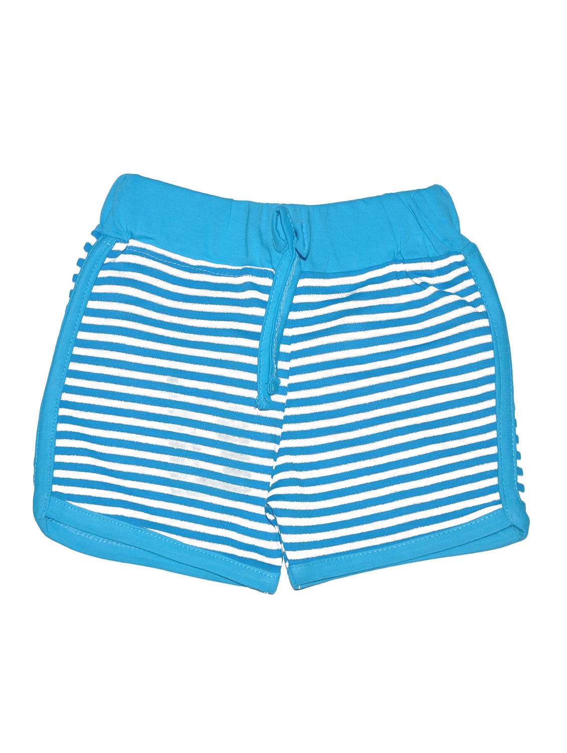girls striped mid rise shorts