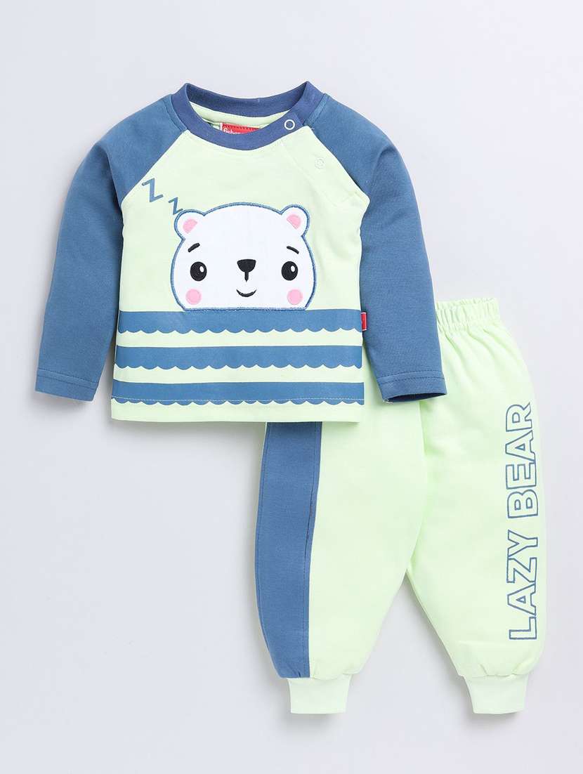 kids printed full length co-ord set