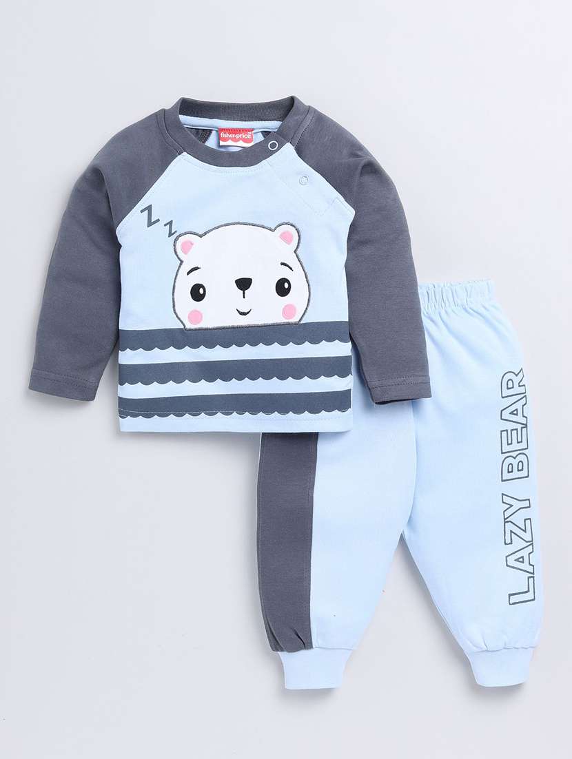kids printed full length co-ord set