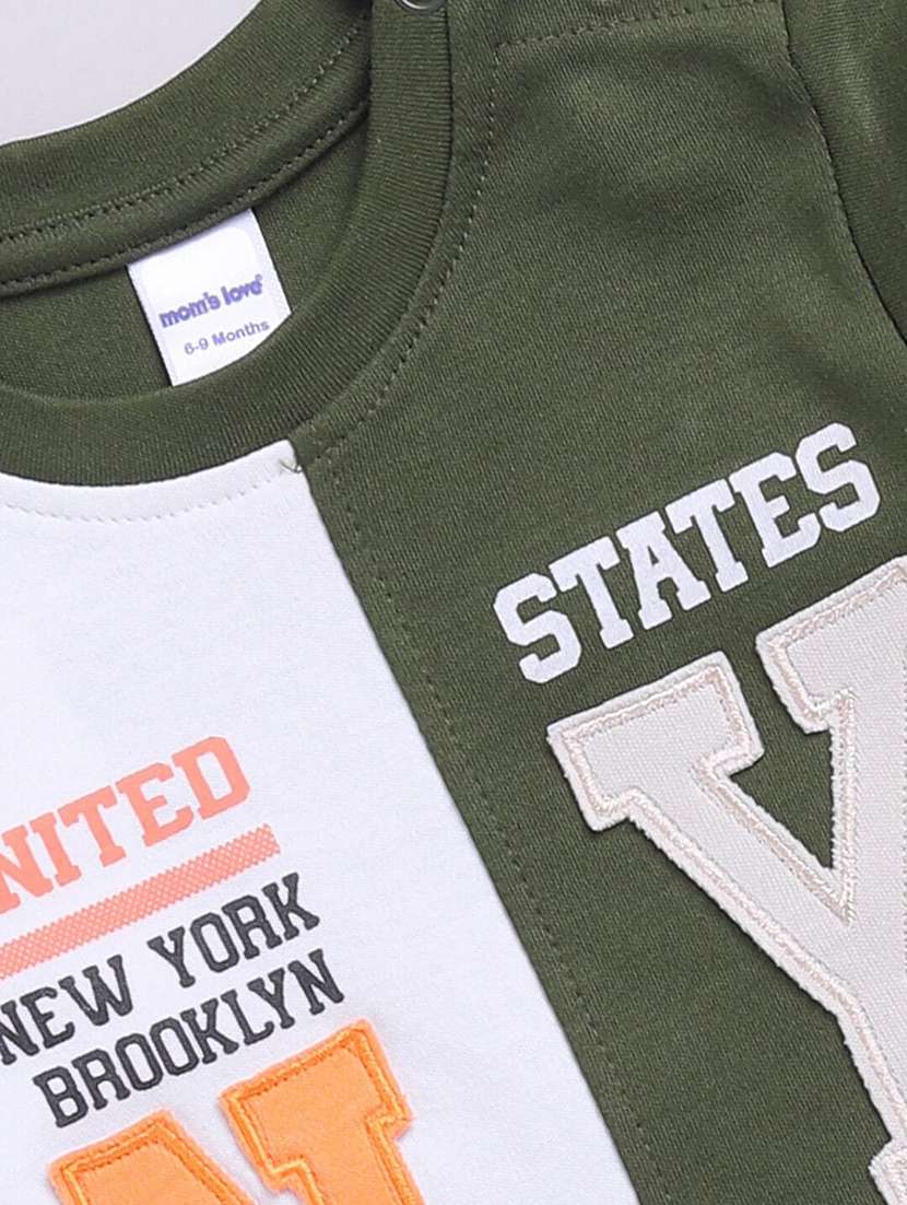 kids printed shorts co-ord set - 22277332 -  Standard Image - 3