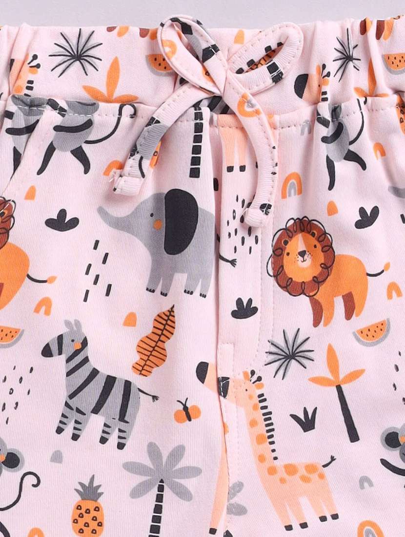 kids printed shorts co-ord set - 22277337 -  Standard Image - 3