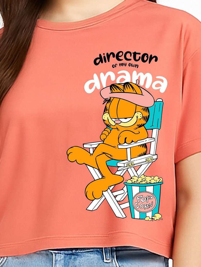 women printed round neck t-shirt - 22277416 -  Standard Image - 3