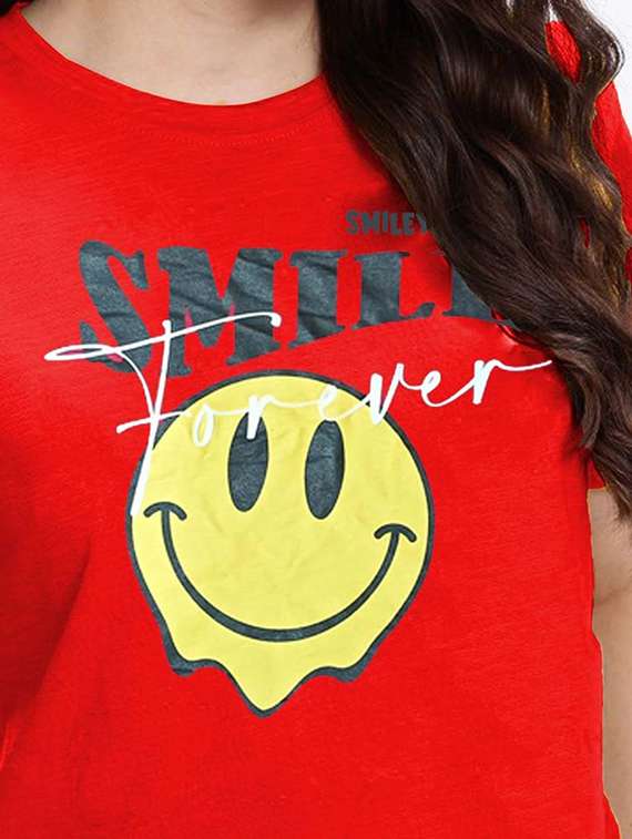 women printed short sleeve t-shirt - 22277418 -  Standard Image - 3