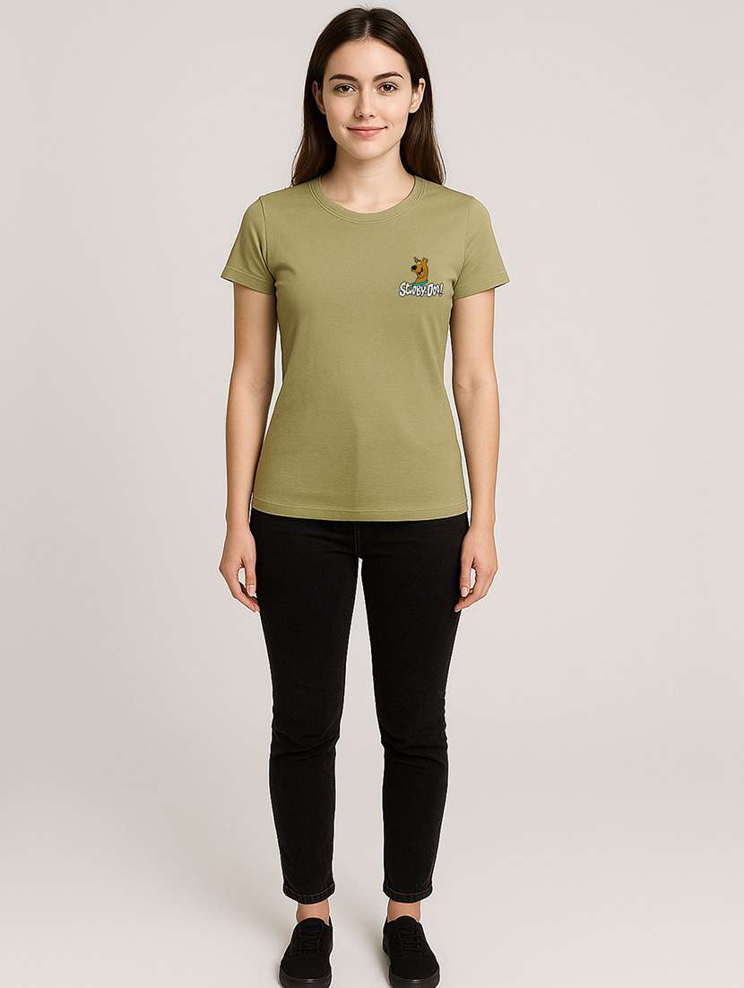 women graphic round neck t-shirt - 22277428 -  Standard Image - 3