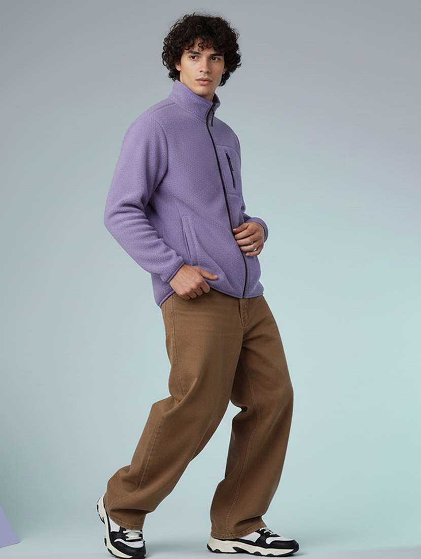 men solid long sleeve sweatshirt - 22277467 -  Standard Image - 3