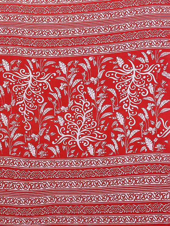 women printed casual wear saree with blouse - 22277521 -  Standard Image - 5