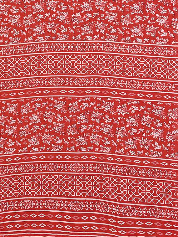 women printed casual wear saree with blouse - 22277535 -  Standard Image - 5