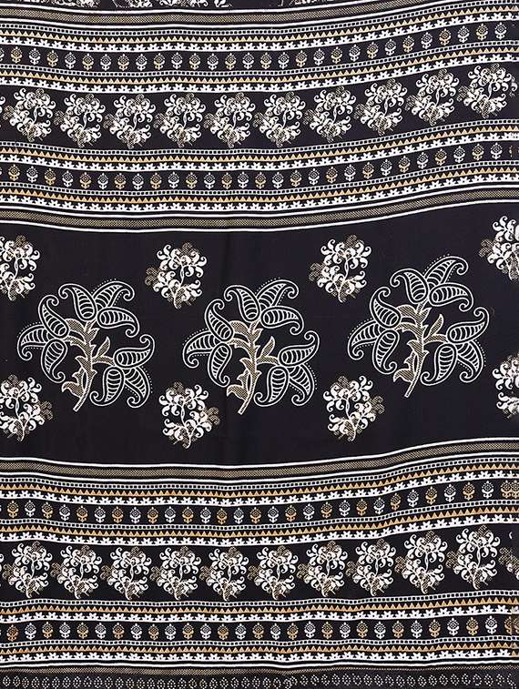 women printed casual wear saree with blouse - 22277562 -  Standard Image - 5