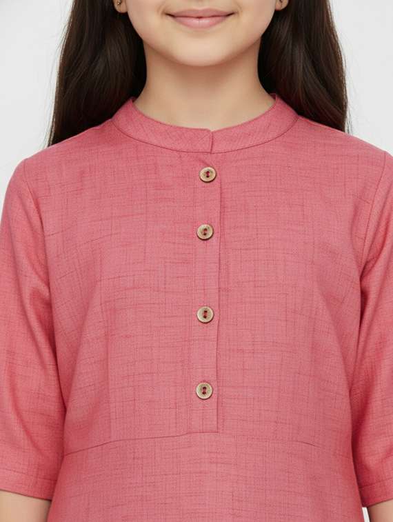 women printed three quarter sleeve kurta - 22278334 -  Standard Image - 3