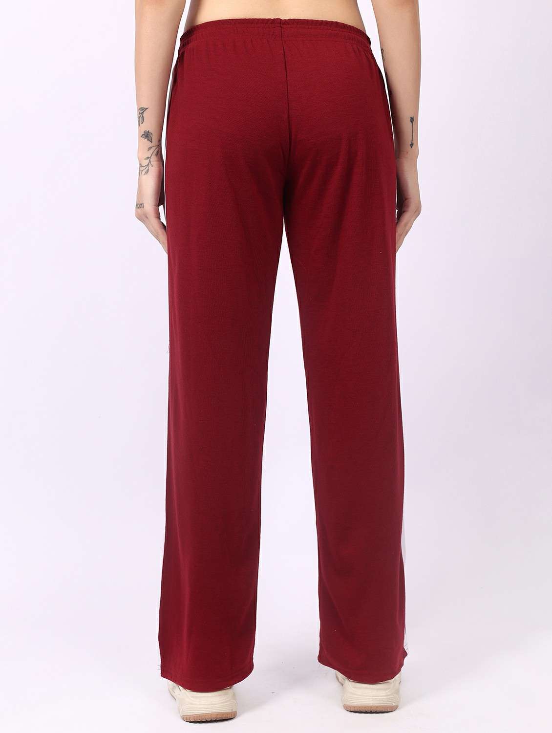 women tapered mid rise track pant - 22278422 -  Standard Image - 3