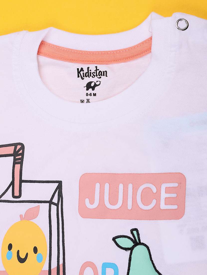 boys printed round neck t-shirt and shorts set - 22278528 -  Standard Image - 3